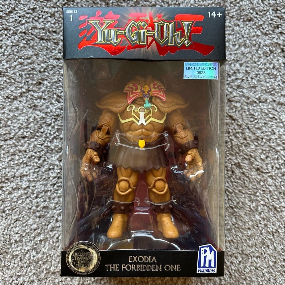 YUGIOH! YU GI OH! EXODIA THE FORBIDDEN ONE SERIES 1 LIMITED EDITION COLLECTIBLE